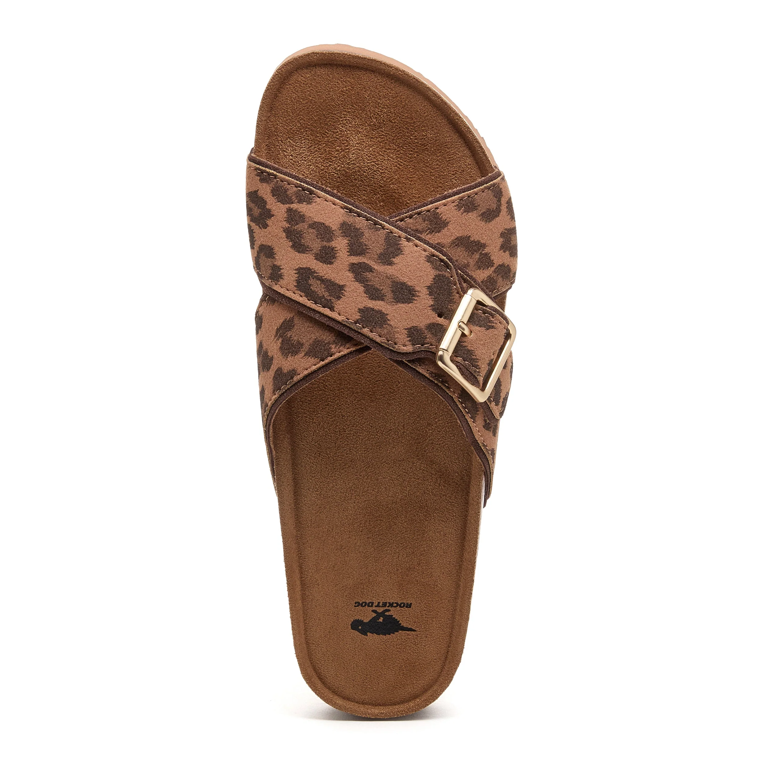 Annie Tan Leopard Print Sandals - Image 6