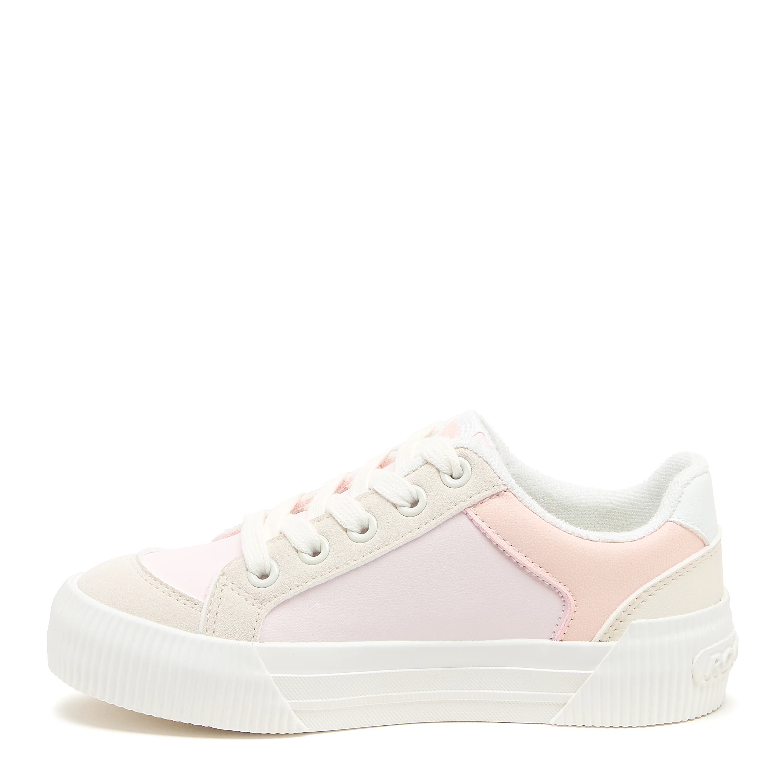 Cheery Light Pink Colour Block Trainers - Image 3
