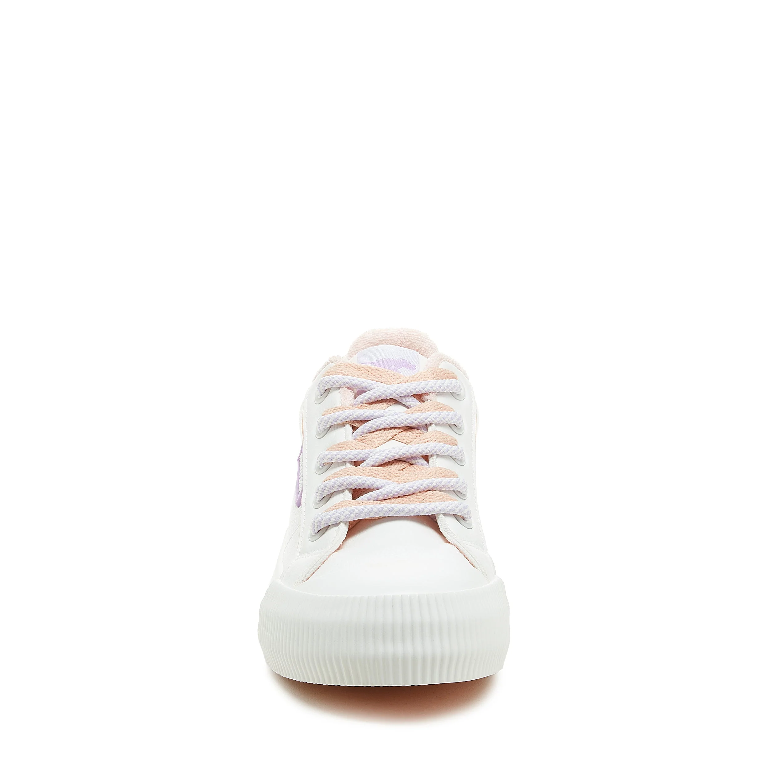Cheery White Pastel Sport Platform Trainers - Image 5