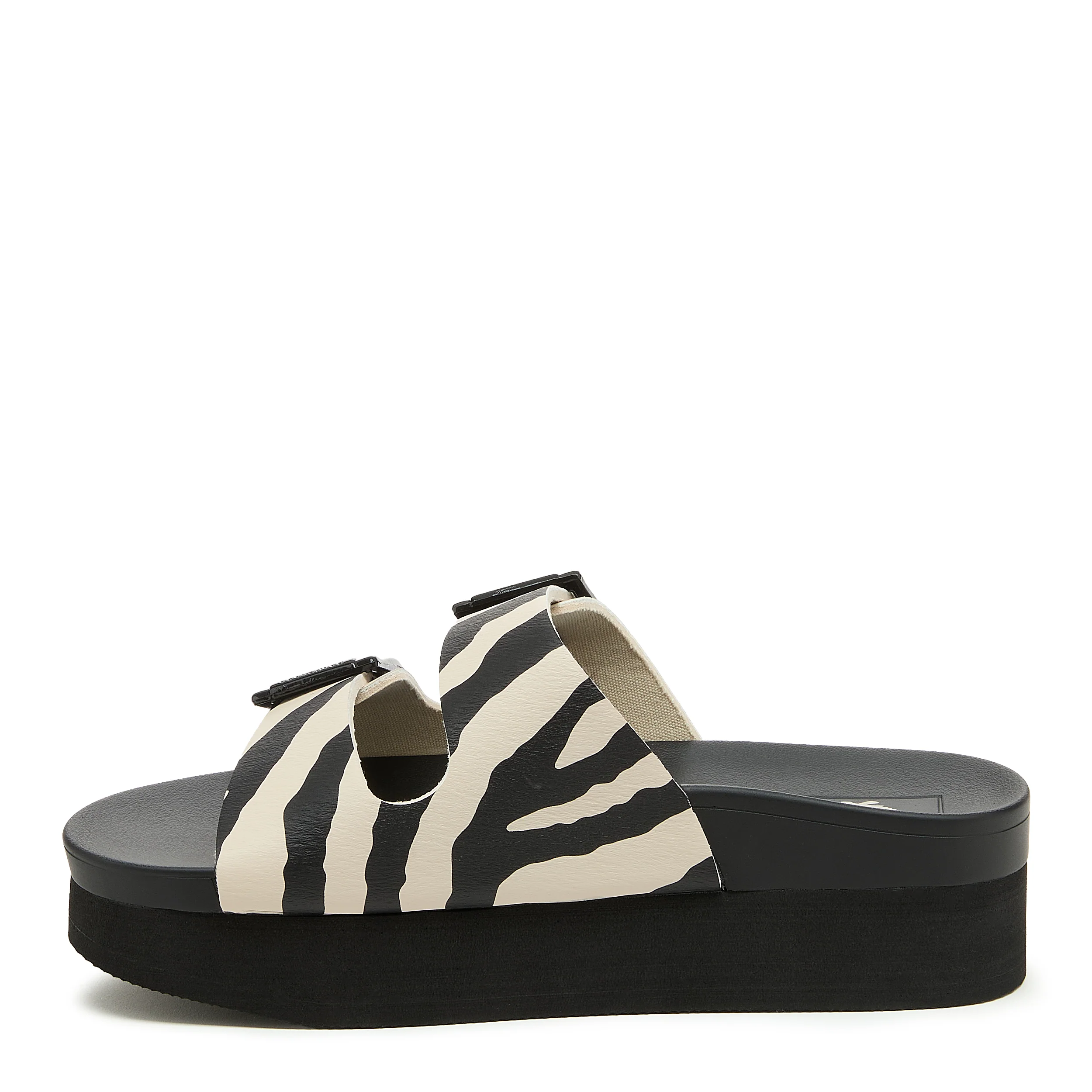Esti Plus Animal Print Sandals - Image 3