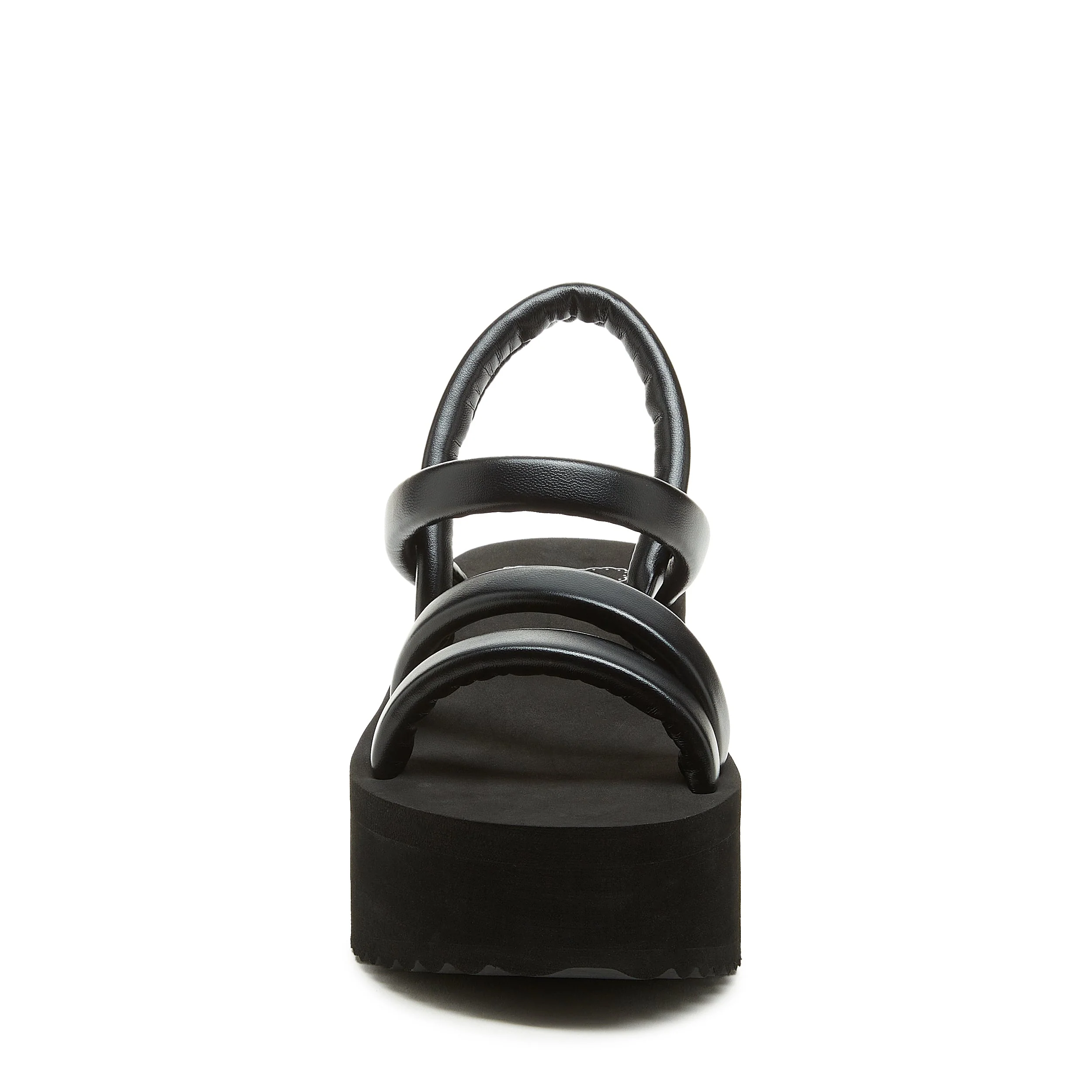 Haven Black Platform Sandals - Image 5