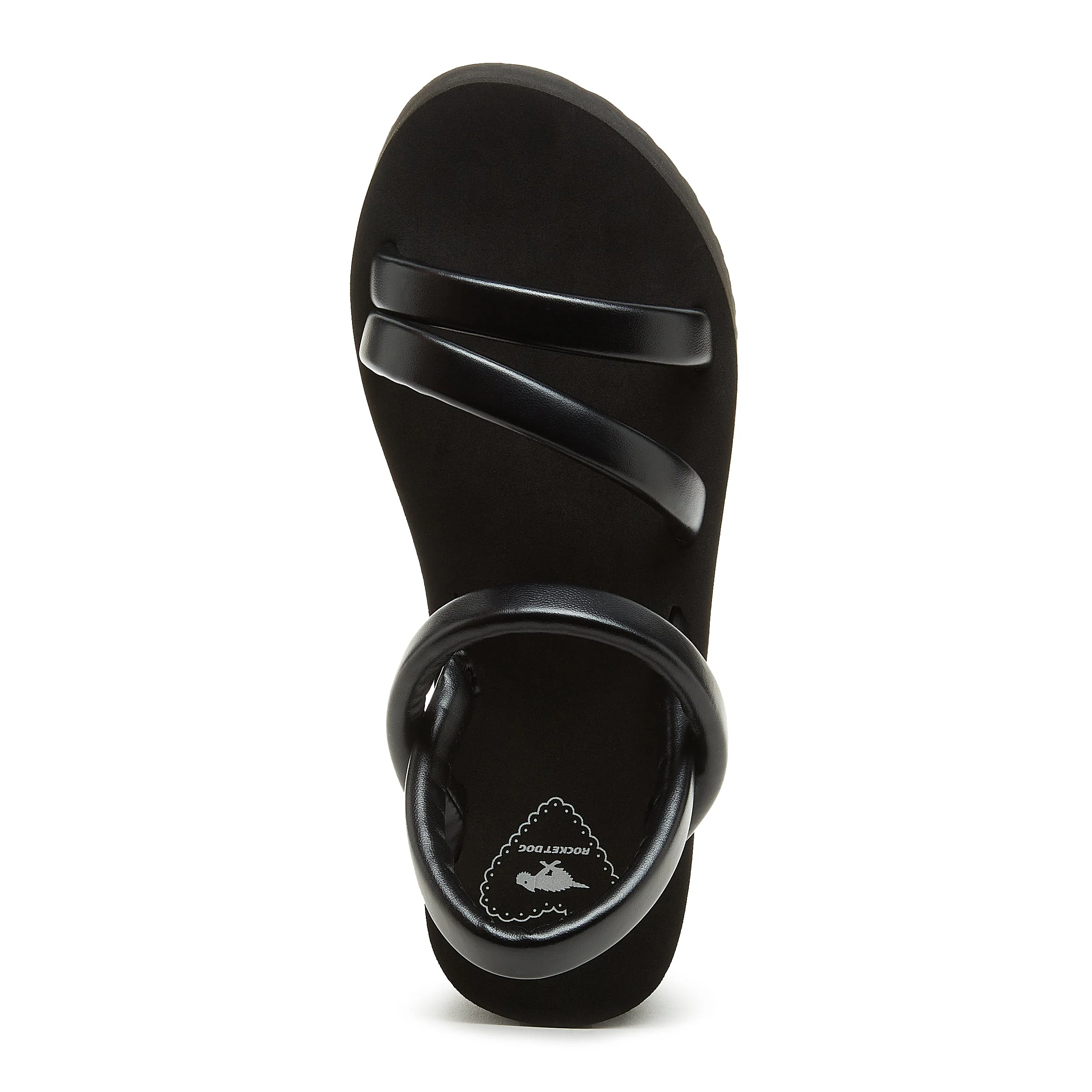 Haven Black Platform Sandals - Image 6