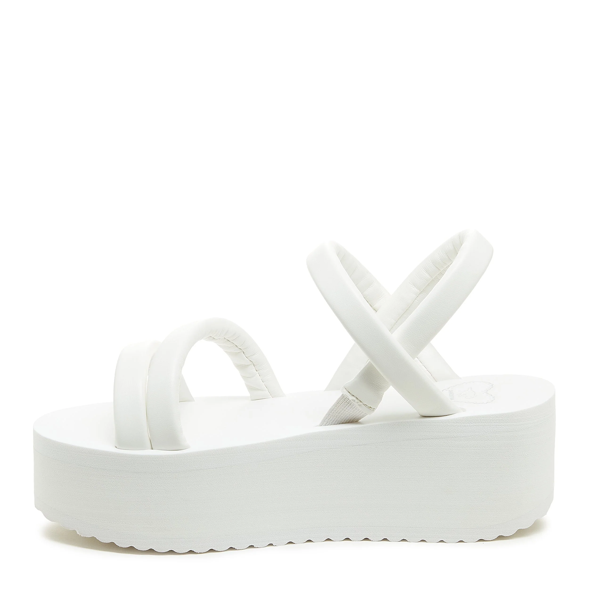 Haven White Platform Sandals - Image 3