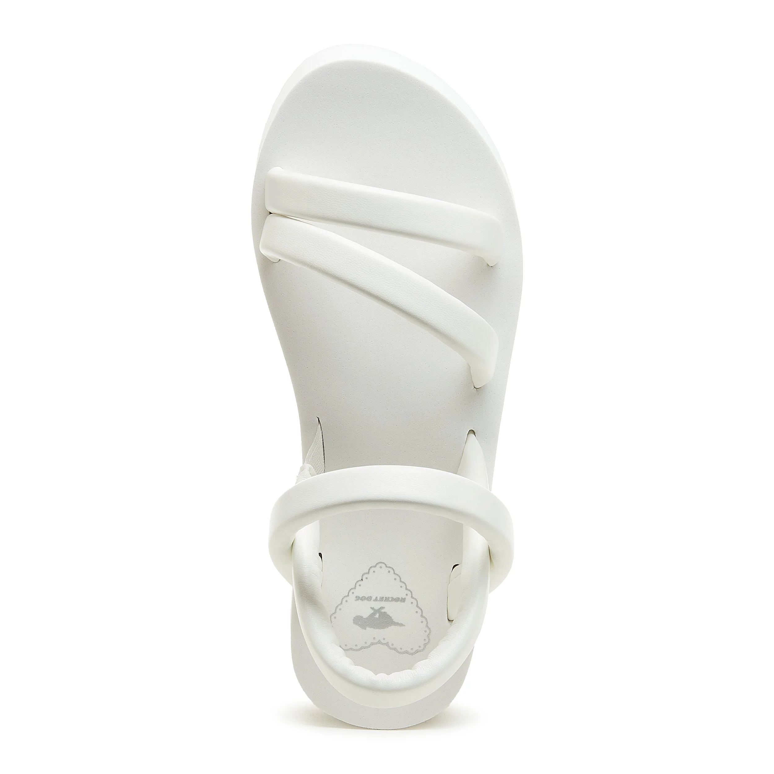 Haven White Platform Sandals - Image 6