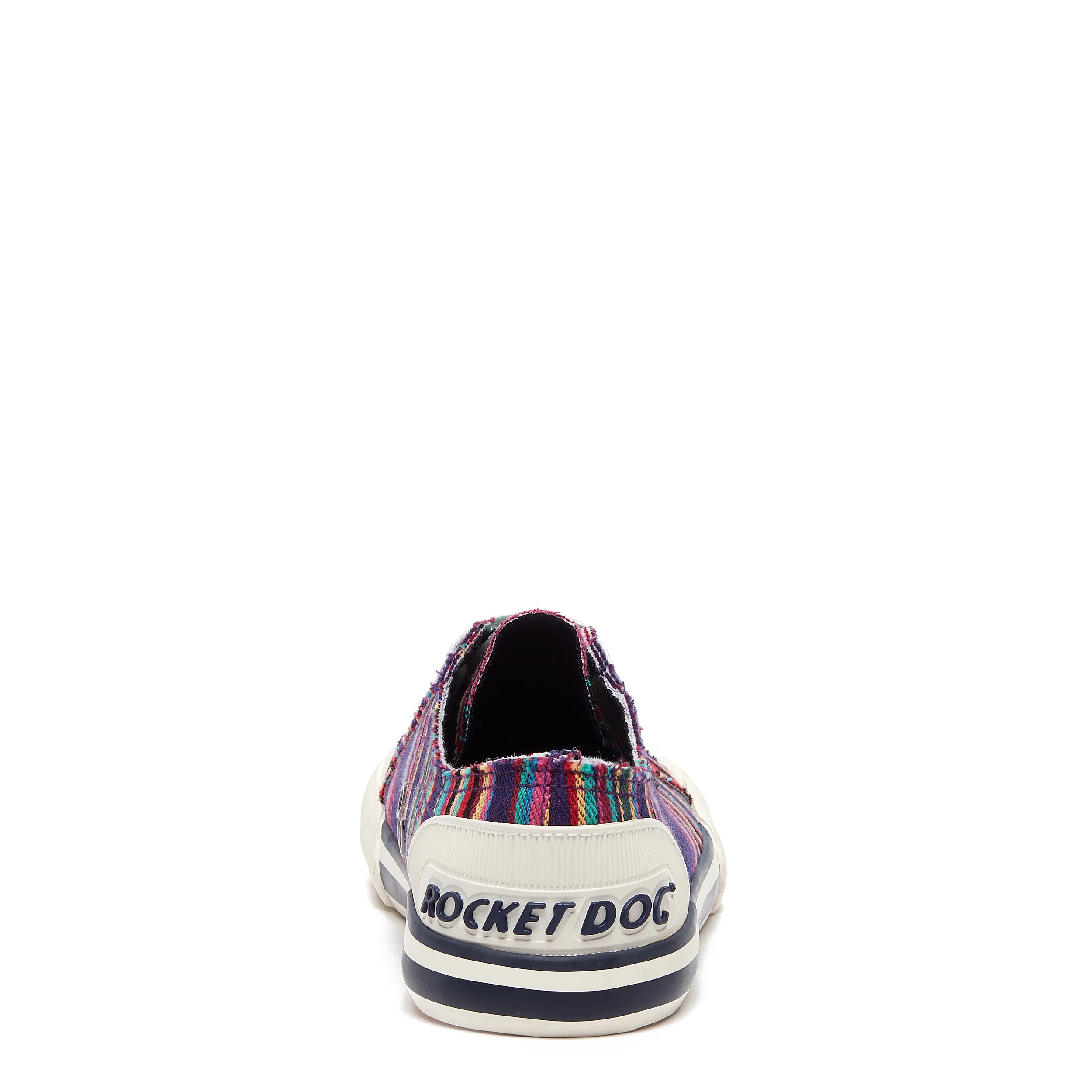 Jazzin Purple Aloe Stripe Trainers - Image 3