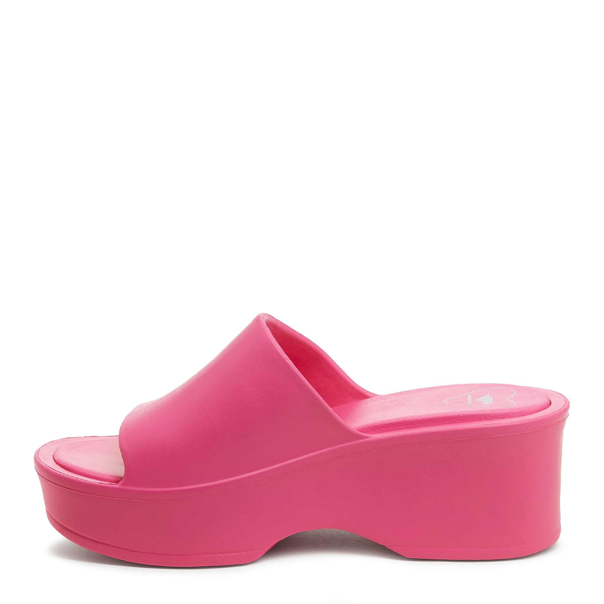 Petal Fuchsia Platform Slide Sandals - Image 3