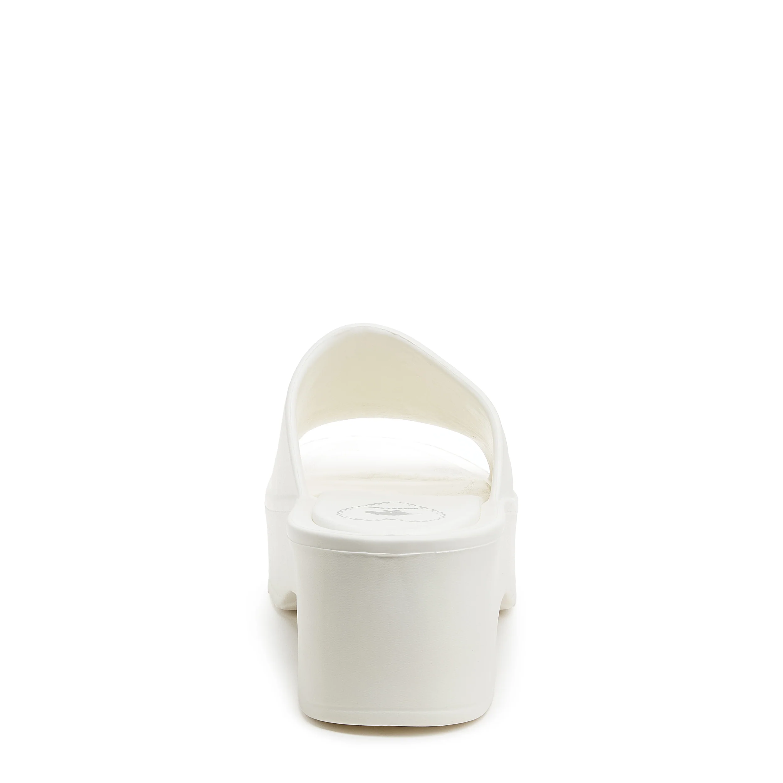 Petal Off White Platform Slide Sandals - Image 4