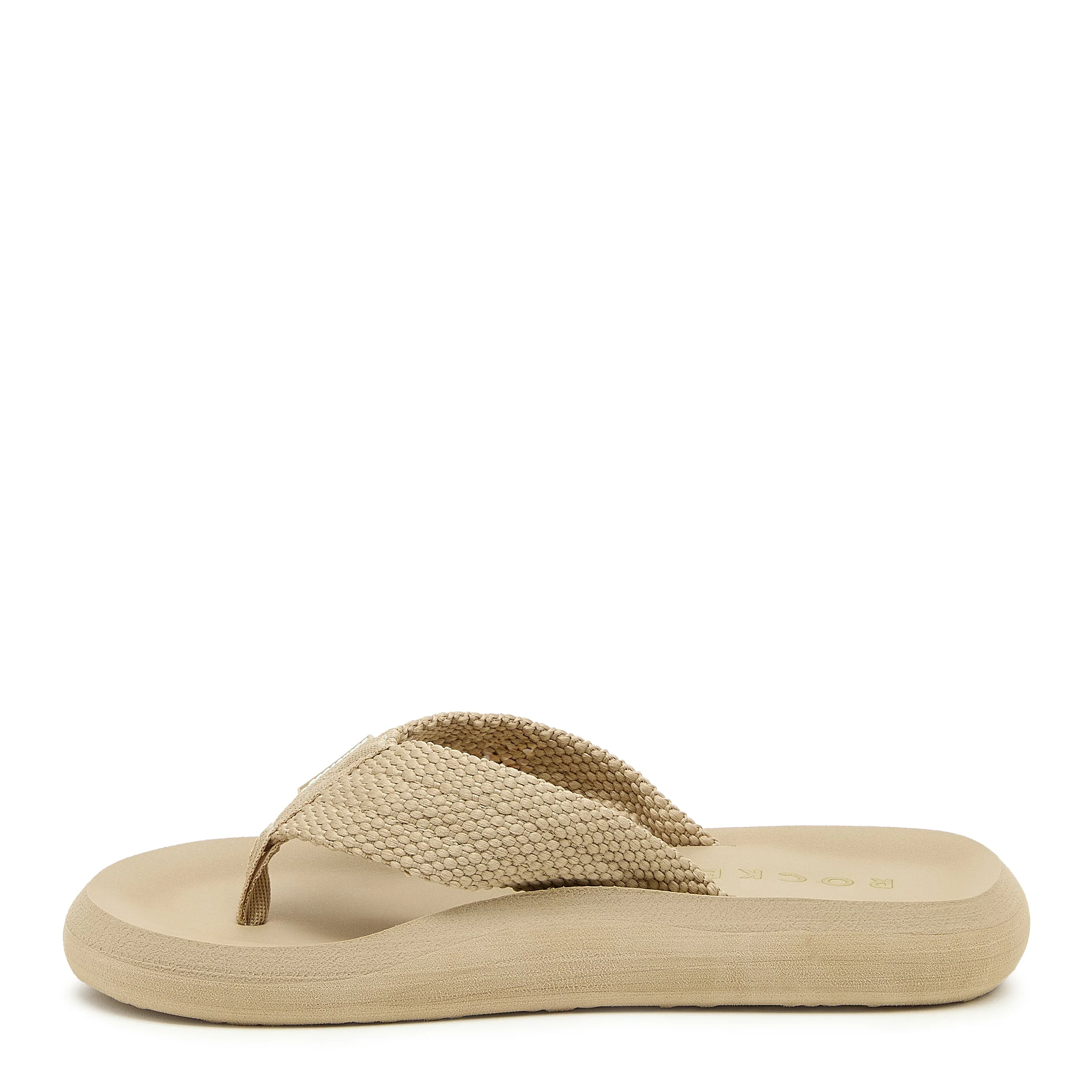 Sunset Taupe Webbing Flip-Flops - Image 3